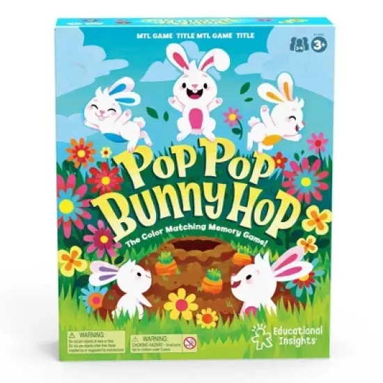 Educational Insights Pop Pop Bunny Hop Game image {1}