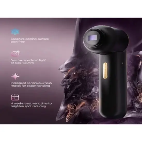 JOVS Blacken Photorejuvenation Device, 3 Modes for Redness Reducing, Spot Reducing, Skin Brightening, Anti-Aging, Skin Tightening image {2}