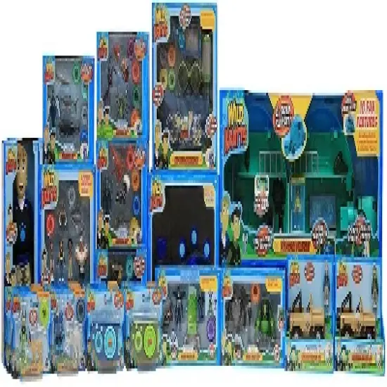 Jazwares Wild Kratts Action Figure Set - Activate Creature Power - Swimmers, 4 Pieces image {2}