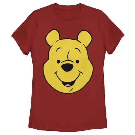 Women's Winnie the Pooh Bear Big Face T-Shirt image {3}