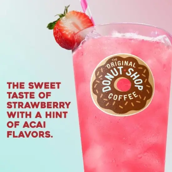 The Original Donut Shop Strawberry Acai Keurig K-Cup Iced Refresher Pods image {3}