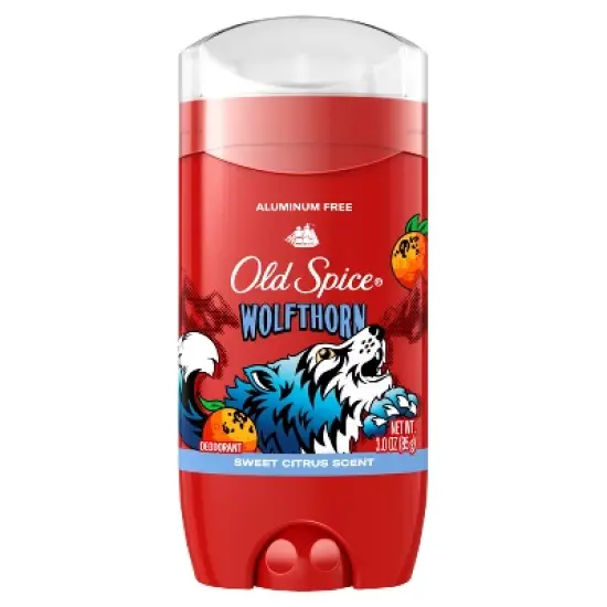 Old Spice Wolfthorn Scent Deodorant for Men - Aluminum-Free 3oz image {8}