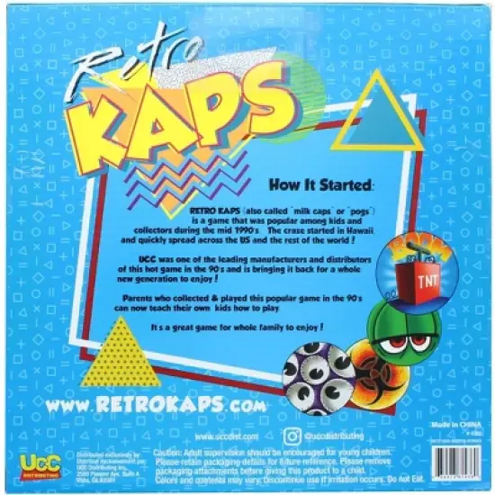 UCC Distributing Pogs 2 Player Starter Kit | 2 Slammers | 30 Pogs image {1}