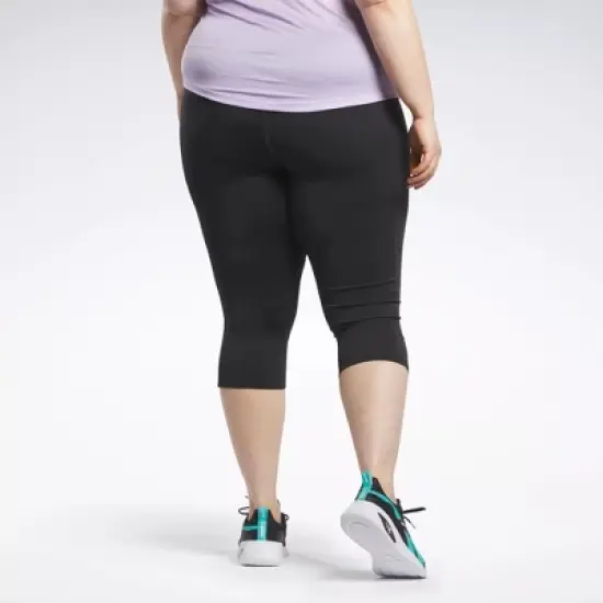 Workout Ready Basic Capri Leggings (Plus Size) image {2}