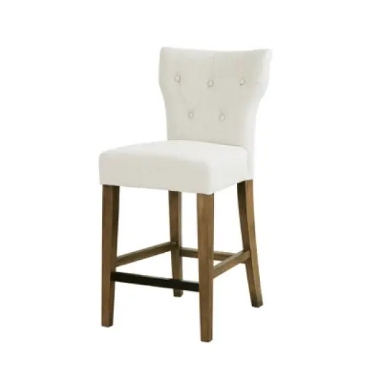 Saffron Tufted Back Counter Height Barstool - Madison Park image {6}