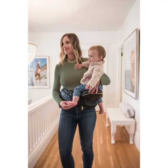 Tushbaby Vegan Leather Baby Carrier image {7}