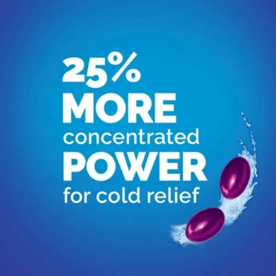 Alka Seltzer Plus PowerMax Cold & Cough Liquid Gels Max Strength, 16 Count image {5}