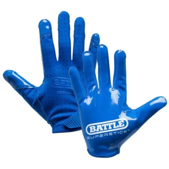 Battle Sports Youth Doom Speed Receiver Football Glove - Charcoal image {2}