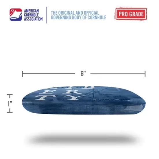 1776 Synergy Pro Blue Cornhole Bags (Set of 4) image {3}