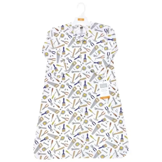 Hudson Baby Long Sleeve Cotton Jersey Sleeping Bag, Sack, Blanket, Construction Work image {1}