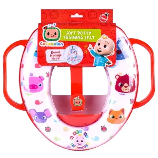 Cocomelon Soft Potty Training Seat with Potty Hook image {1}