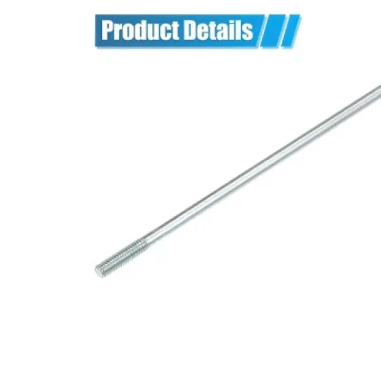 Unique Bargains 14G J Bend Bicycle Galvanized Spokes 36 Pcs image {5}