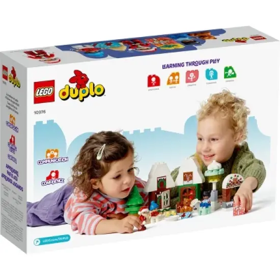 LEGO DUPLO Santa's Gingerbread House Toy 10976 image {3}