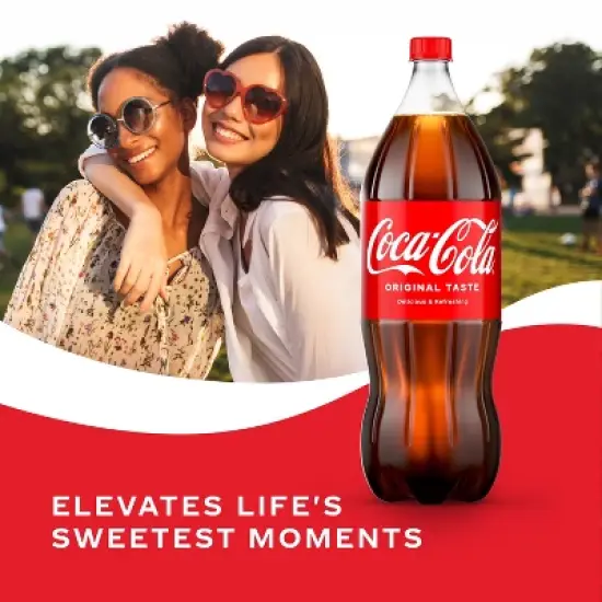 Coca-Cola Soda - 2 L Bottle image {4}