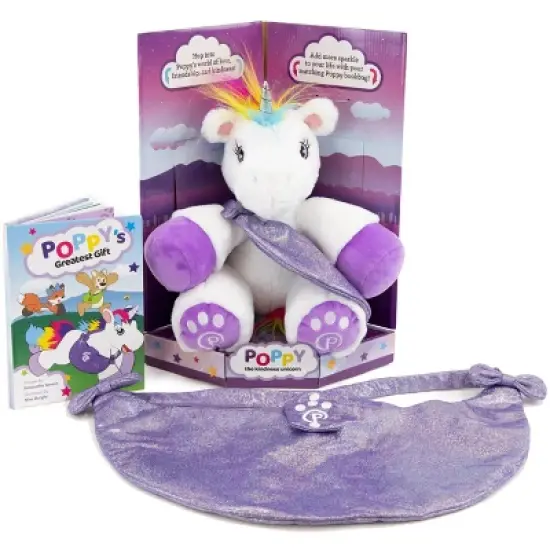 Plushible Story Book and Plush Set Poppy's Greatest Gift  image {1}