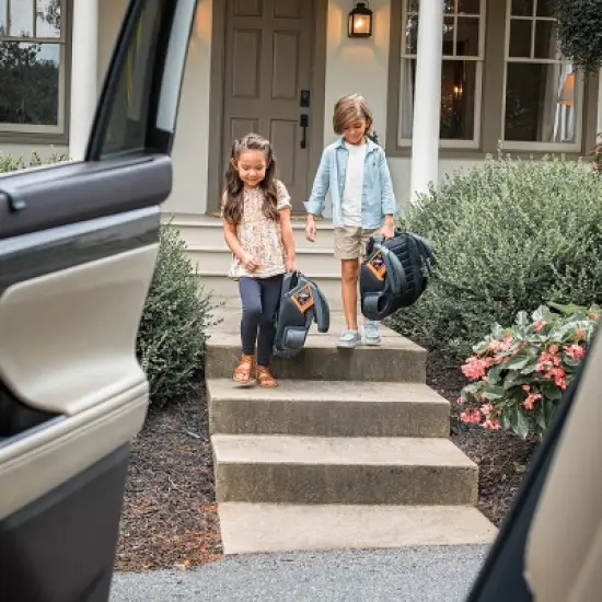 Chicco GoFit ClearTex Plus Backless Booster Car Seat - Tropic image {4}