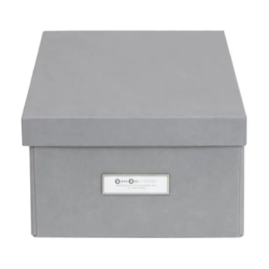 Bigso Katia Collapsible Storage Box with Labelframe - Simple Assembly without Tools image {4}