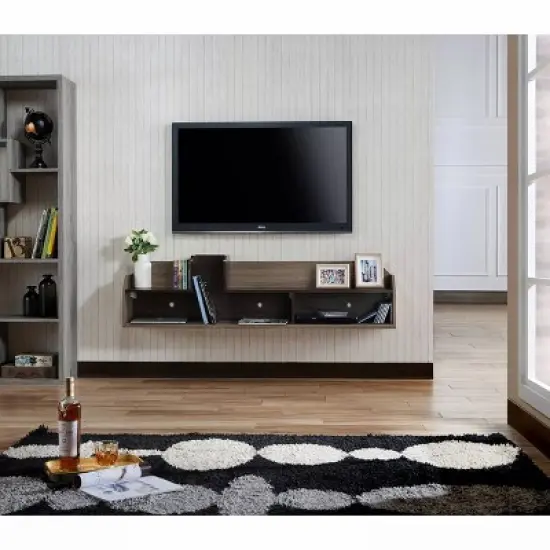 63" Quelda Wall Mounted TV Console - miBasics image {1}