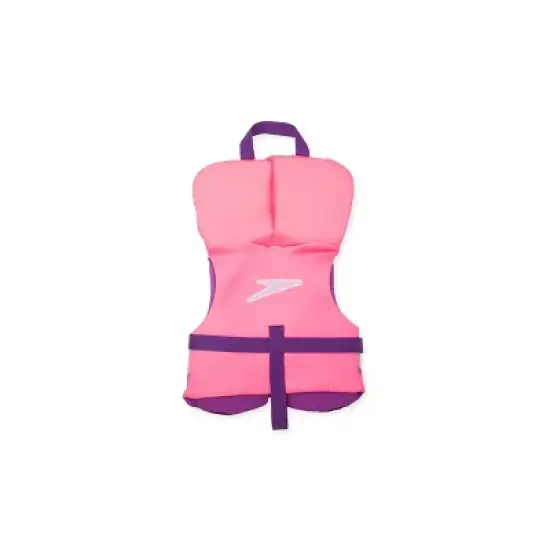 Speedo Infant Life Vest - Pink: Zipper Buckle Closure, Polyethylene Polyester Material image {1}