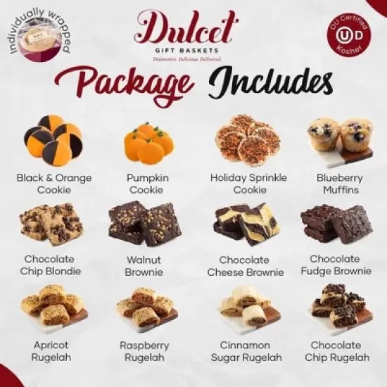Dulcet Gift Baskets Fall Wicker Deluxe Gift Set image {5}