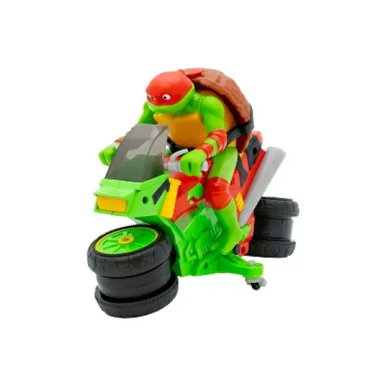 Teenage Mutant Ninja Turtles RC Raph's Rad Ride: Remote Control Motorcycle, Fine Motor Skills Development, Battery-Powered image {6}