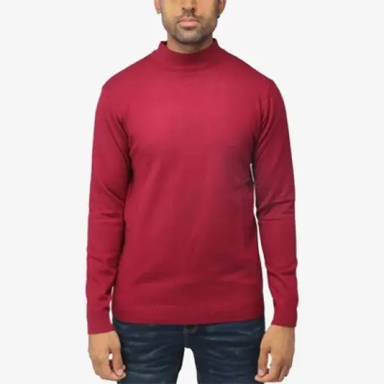 X RAY Men's Soft Slim Fit Turtleneck, Mock Neck Pullover Sweaters for Men(Big & Tall Available) image {6}