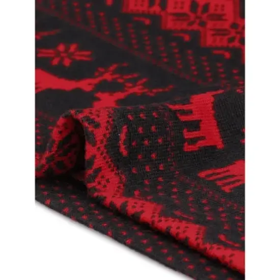 Agnes Orinda Women's Plus Size Winter 2 Piece Soft Long Sleeve Pajama Set image {4}