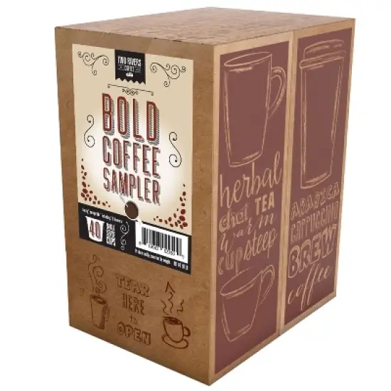 Two Rivers Coffee Pods,Bold & Dark Roast 2.0 Keurig ,Variety Sampler Pack, 40 Ct image {1}