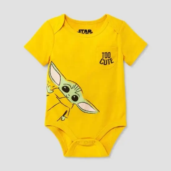 Baby Boys' 3pk Star Wars Solid Romper Set - Gray Newborn image {3}