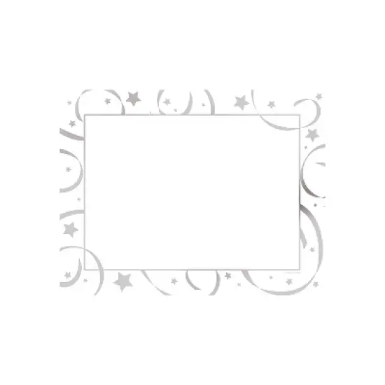 Great Papers! Silver Star Certificates 8.5" x 11" White/Silver 15/Pack (2019012) image {3}