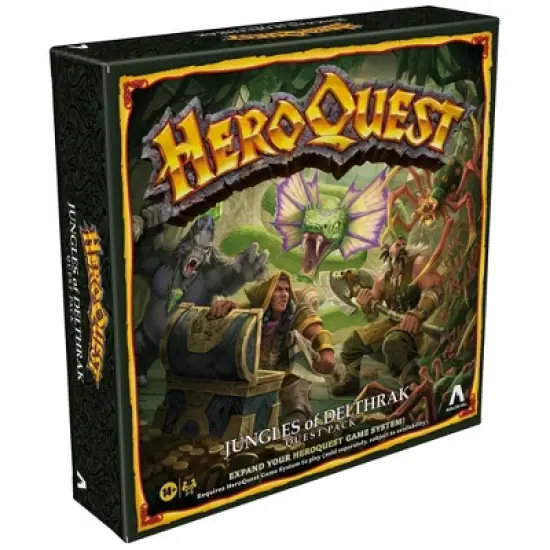 Heroquest Jungles of Delthrak Board Game image {2}