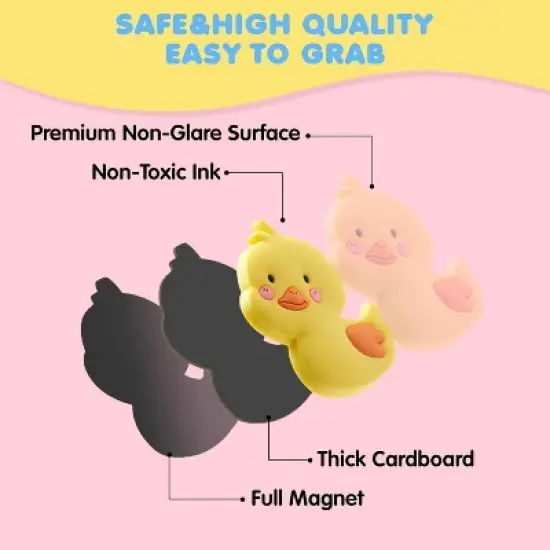 Joyfy 12 Pcs Farm Animal Magnets for Fridge Cute Refrigerator Magnet for Kids Toddler Funny Magnetic Toys Party Favor Birthday Gifts Classroom prize image {3}