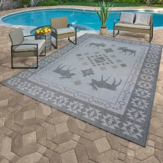 Paseo Yoder Outdoor Rug - Avenue33 image {1}