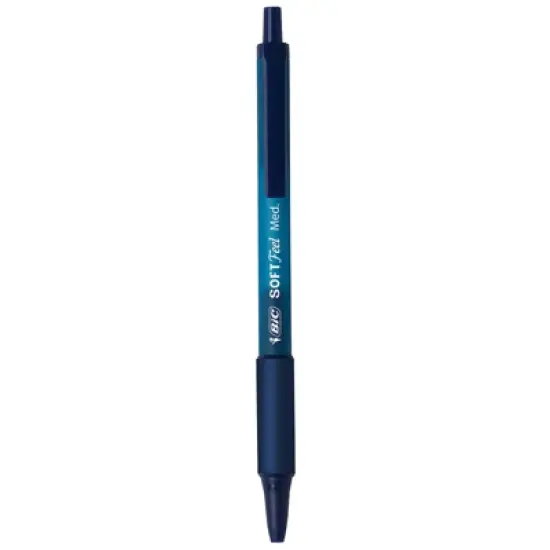 BIC Soft Feel Retractable Ballpoint Pen, Medium Point (1.0mm) image {2}