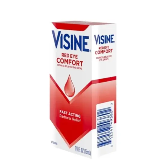 Visine Redness Relief Original Sterile Tetrahydrozoline HCl Eye Drops - 0.65 fl oz image {3}