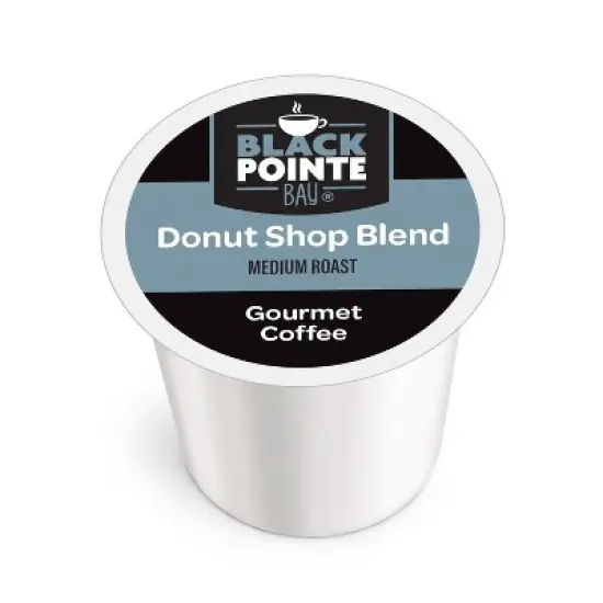 Black Pointe Bay Coffee, Donut Shop Blend, Medium Roast, 42 Count Single Serve Coffee Pods for Keurig K-Cup Brewers image {2}