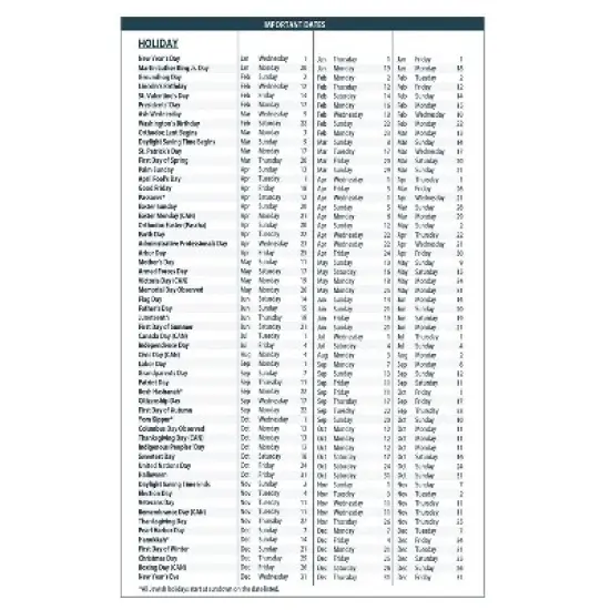 2026 House of Doolittle 5" x 8" Calendar Year Daily Appointment Book Faux Leather Cover Black image {2}