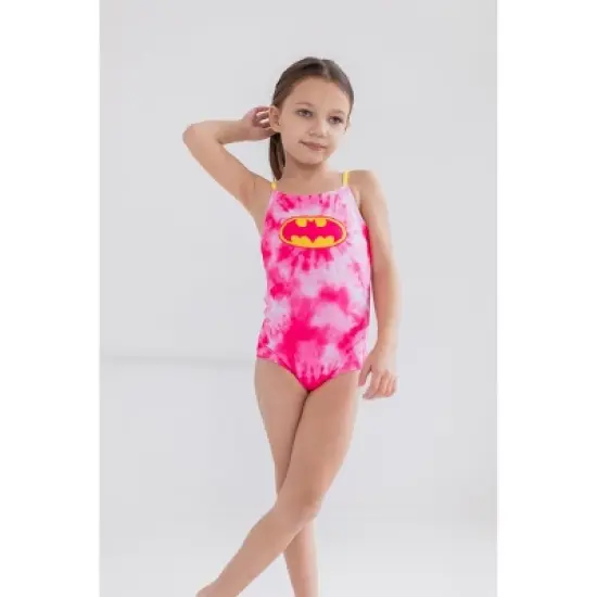 DC Comics Justice League Wonder Woman Girls One Piece Bathing Suit Little Kid to Big Kid  image {1}