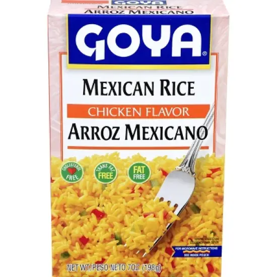 Goya Chicken Flavored Mexican Rice Mix - 7oz image {4}