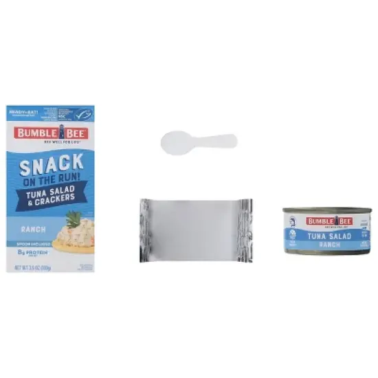 Bumble Bee Tuna Salad with Crackers Snack Kit Ranch- 3.5oz image {6}