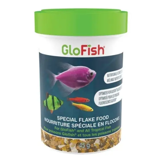 GloFish Special Flake Food Color-Enhancing Tropical Dry Fish Food - 1.59oz image {6}