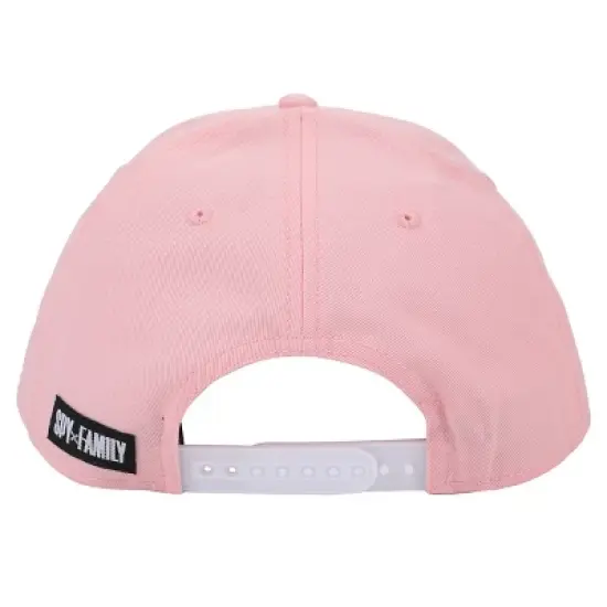 Spy x Family Anya Forger Millennial Pink Baseball Cap with Curved Bill image {4}