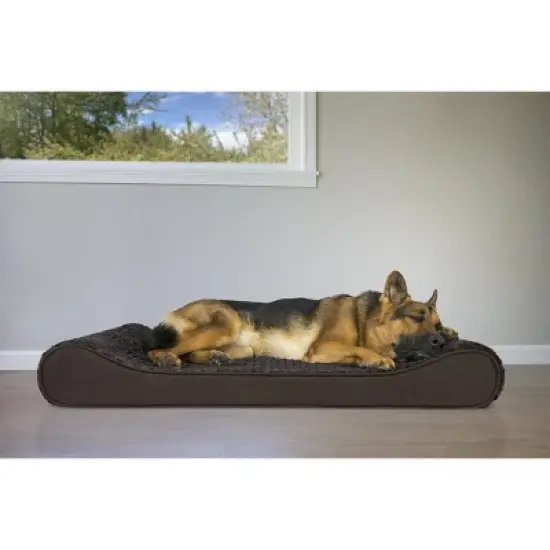 FurHaven Ultra Plush Luxe Lounger Orthopedic Dog Bed image {5}