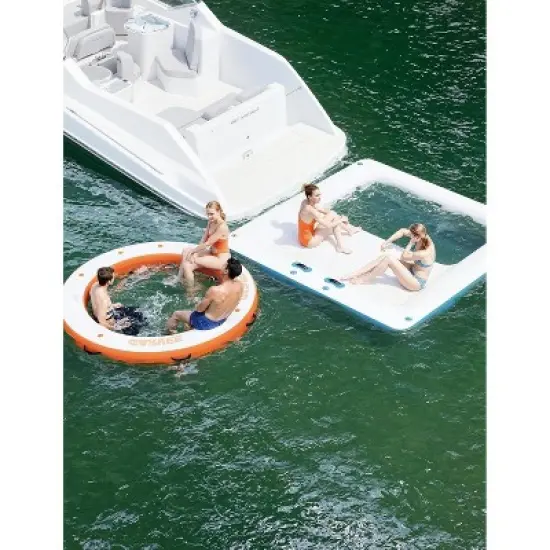 Acekool Floating Hammock - 10ft/8ft Water Lounge image {6}