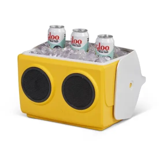 Igloo Playmate Classic Kool Tunes Cooler with Built-in Wireless Speaker - Yellow image {3}