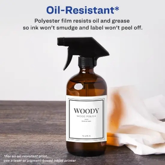 Avery Durable Waterproof Rectangle Labels, 5.5" x 8.5" image {6}