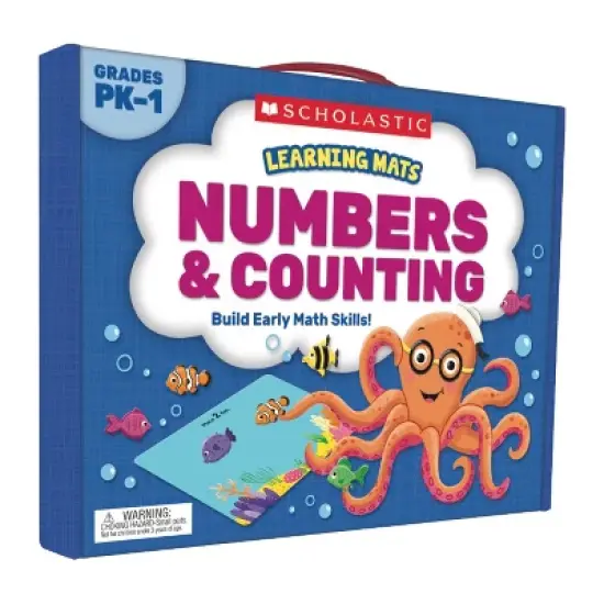 Scholastic Learning Mats: Numbers & Counting, Grades PreK-1 image {1}