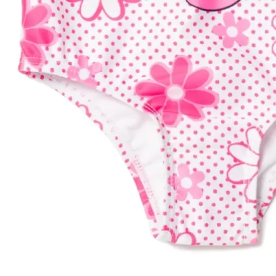 Disney Minnie Mouse Girls One Piece Bathing Suit Little Kid to Big Kid  image {5}