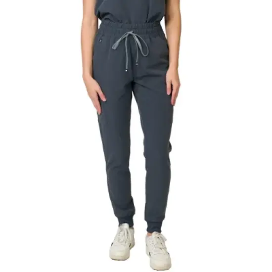 Medgear Madison Women&rsquo;s Curvy Fit Mid-rise Slim Jogger Scrub Pant image {4}