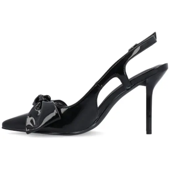 Journee Collection Womens Viera Tru Comfort Foam Mid Heel Pointed Toe Pumps image {1}